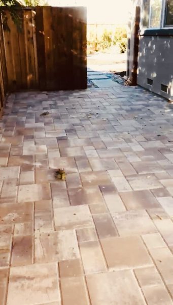 Pavers side patio entryway — PRO Builder project