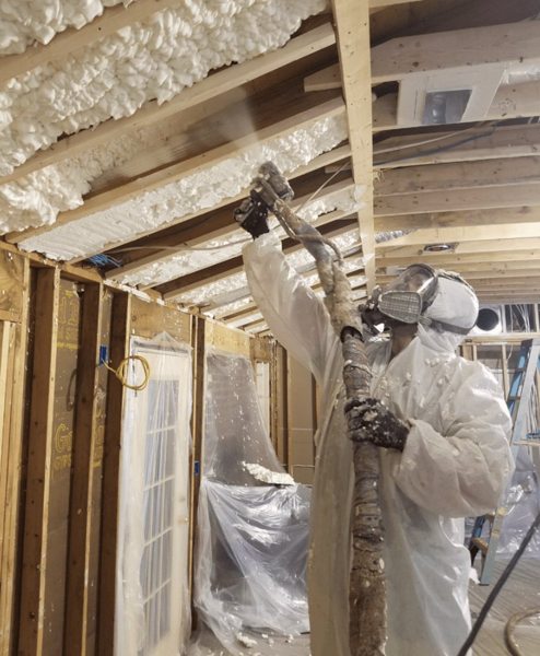Installing house insulation — PRO Builder project