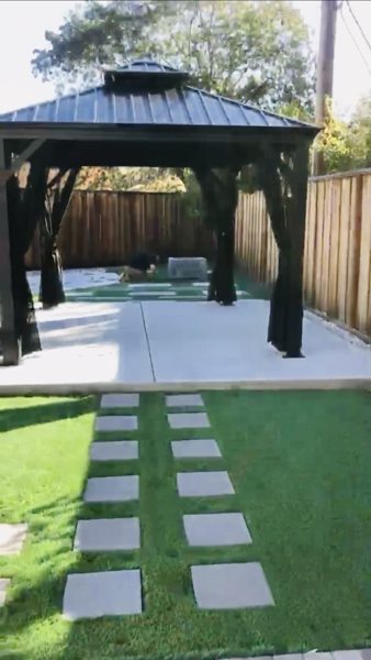 Artificial turf installed — PRO Builder project