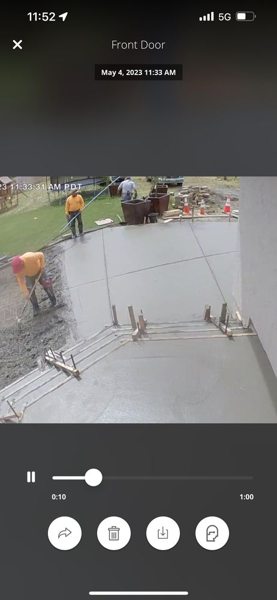 Concrete stairs — PRO Builder project
